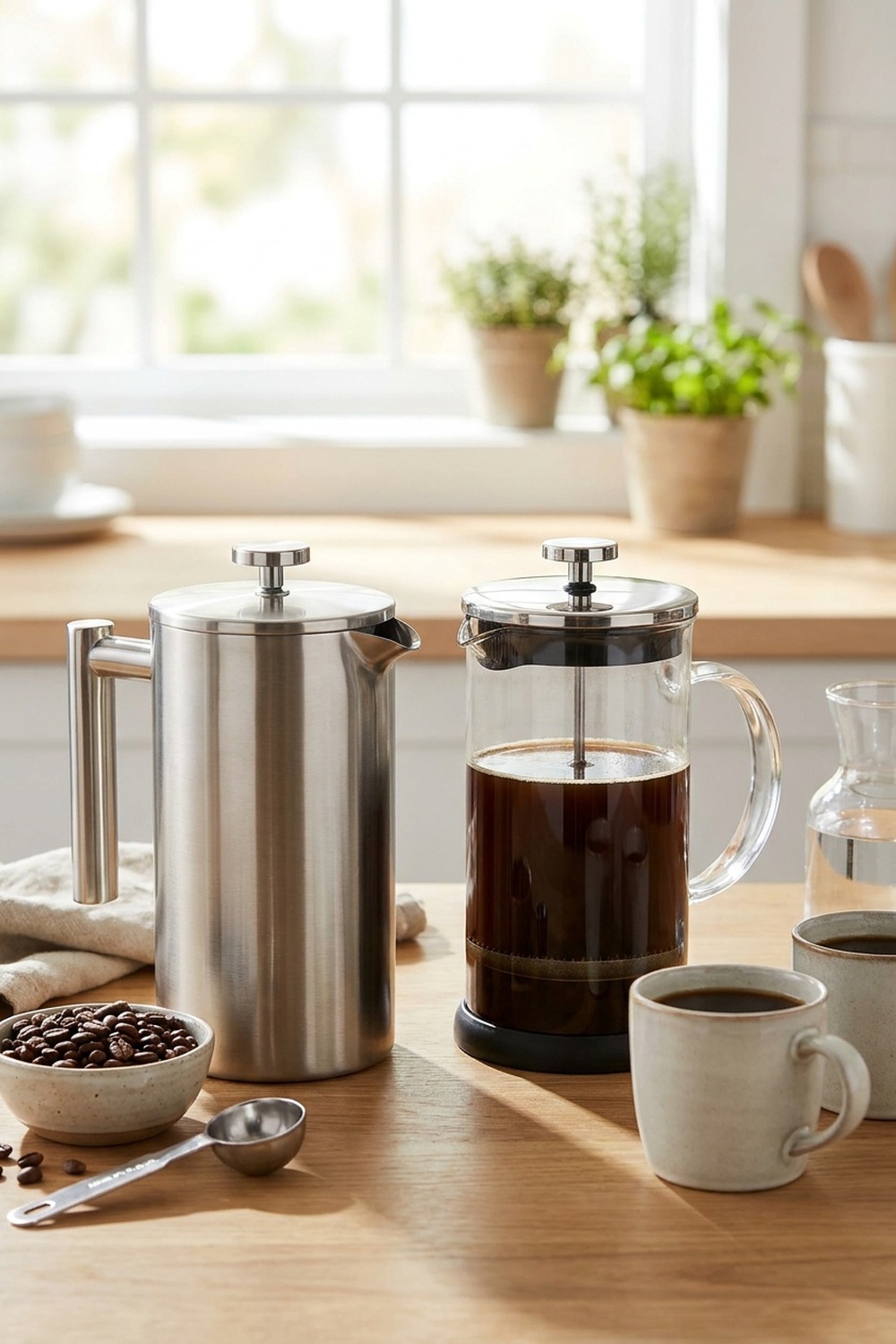 Coffee: Stainless Steel vs Glass French Press: Complete Guide with Expert Tips