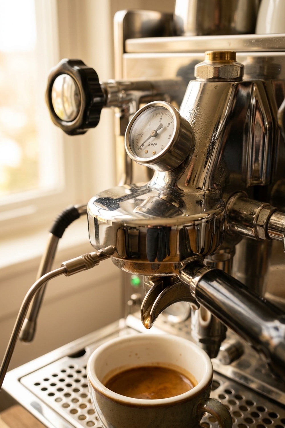 Coffee: Espresso Machine Pressure Testing and Temperature Stability