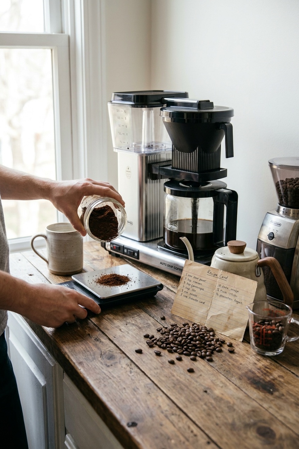 Coffee: You Shouldn’t ‘Wing it’ in Auto Drip Coffee Brewing – Follow a Recipe