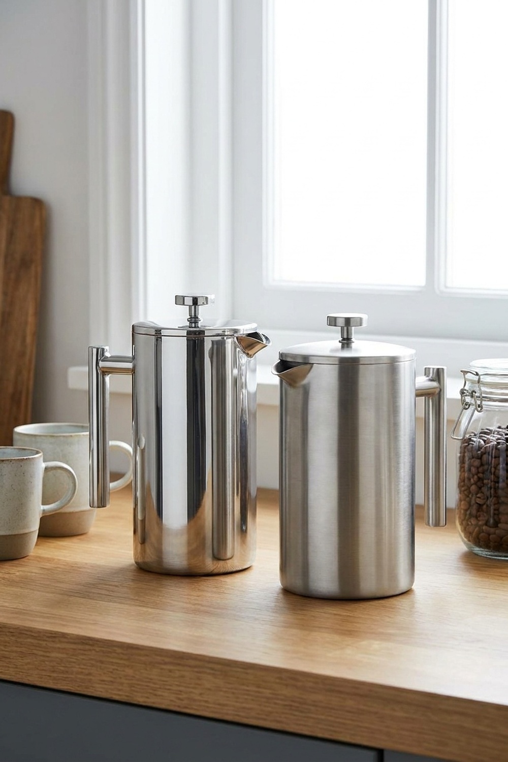 Coffee: Stainless Steel French Press – Frieling vs Espro