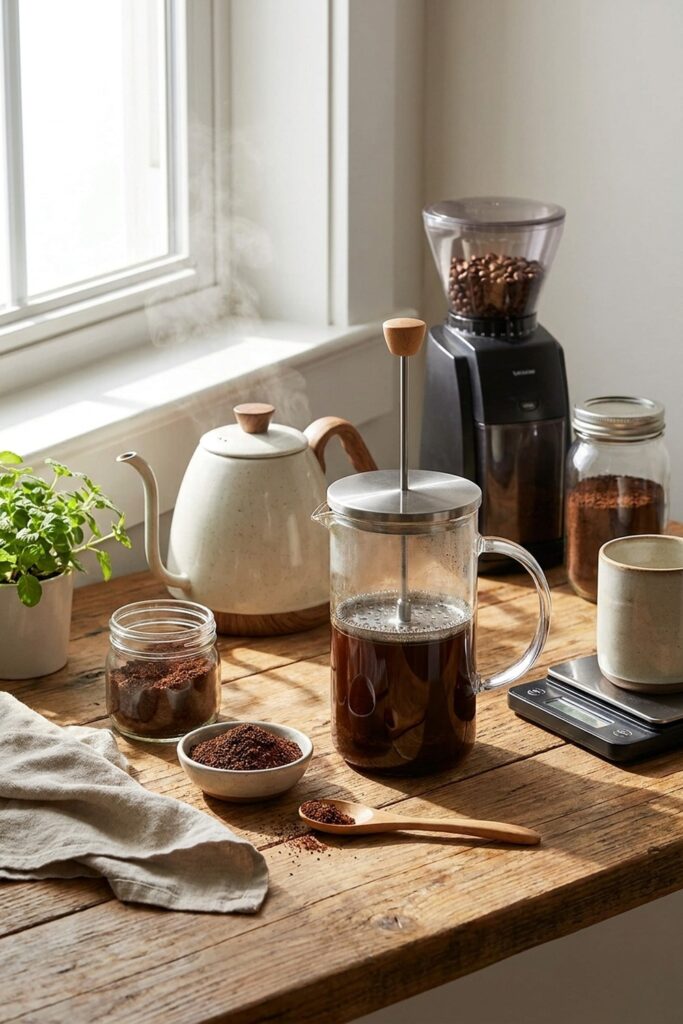 Coffee: Learn How to Make Coffee with a French Press
