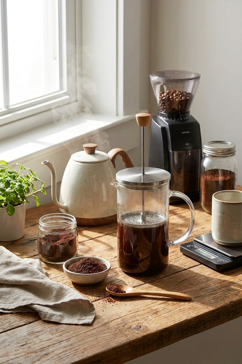 Coffee: Learn How to Make Coffee with a French Press