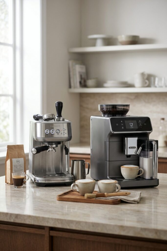 Coffee: How to buy a Home Cappuccino Maker – Semiautomatics vs Automatics